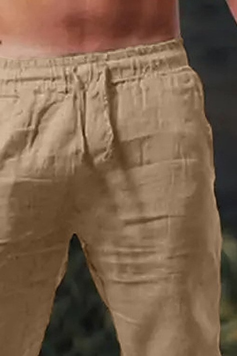 Pantaloni bărbați SILMERO BEIGE, Culoare: bej, IVET.RO - Reduceri de până la -80%