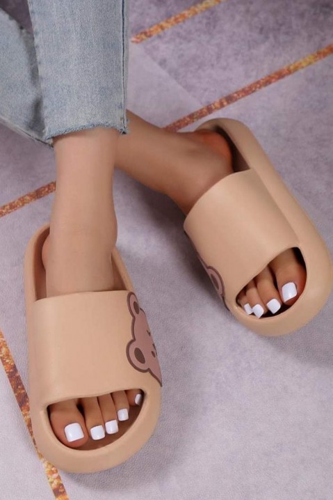 Papuci damă BEARTA BEIGE, Culoare: bej, IVET.RO - Reduceri de până la -80%