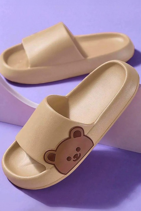Papuci damă BEARTA BEIGE, Culoare: bej, IVET.RO - Reduceri de până la -80%
