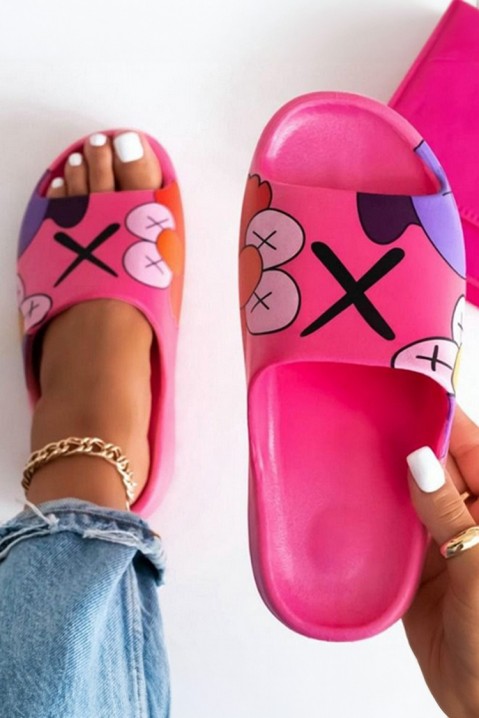 Papuci damă FURMENDA FUCHSIA, Culoare: fuchsia, IVET.RO - Reduceri de până la -80%