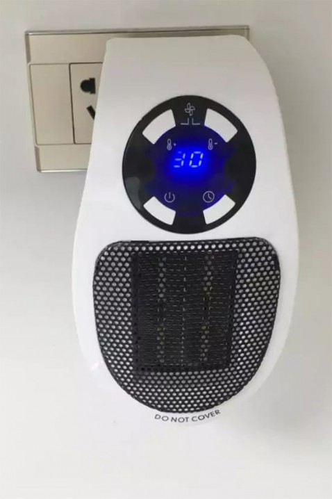 Mini încălzitor cu ventilator ROBENTI, Culoare: negru și alb, IVET.RO - Reduceri de până la -80%
