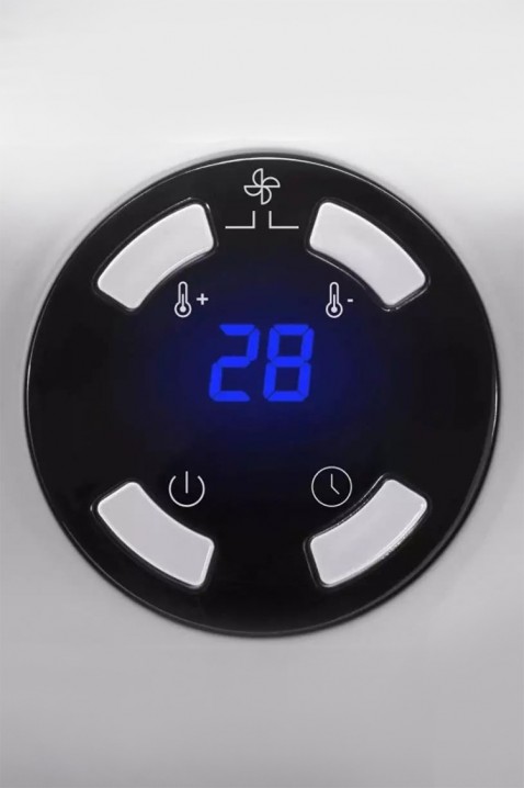 Mini încălzitor cu ventilator ROBENTI, Culoare: negru și alb, IVET.RO - Reduceri de până la -80%