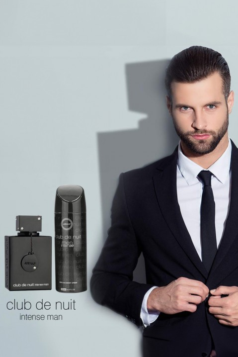 Set pentru bărbați Armaf Club De Nuit Intense Men EDT 105 ml + Perfume Body Spray 200 mlIVET.RO - Reduceri de până la -80%