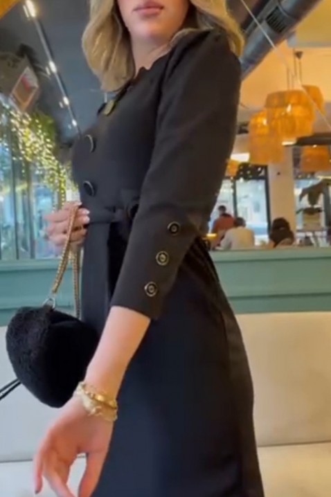 Rochie DIOVESA BLACK, Culoare: negru, IVET.RO - Reduceri de până la -80%