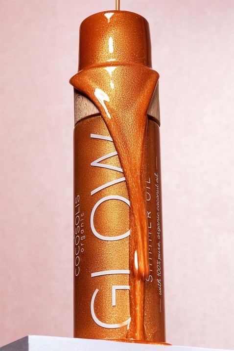 Ulei hrănitor cu particule de sclipici COCOSOLIS GLOW SHIMMER OIL 110 mlIVET.RO - Reduceri de până la -80%