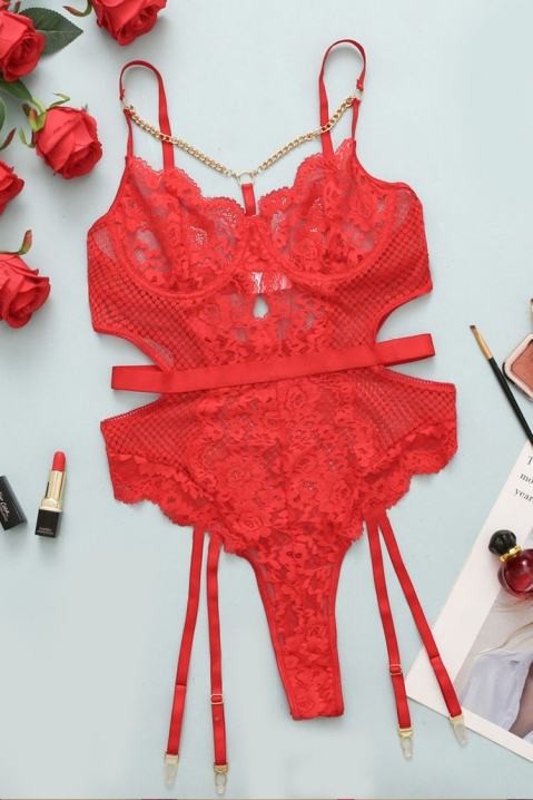 Top - body RETAVA, Culoare: roșu, IVET.RO - Reduceri de până la -80%
