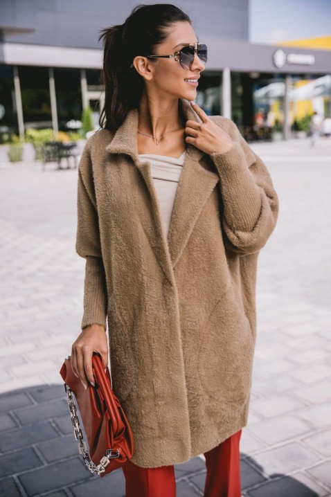 Cardigan LIORA BROWN, Culoare: maro, IVET.RO - Reduceri de până la -80%