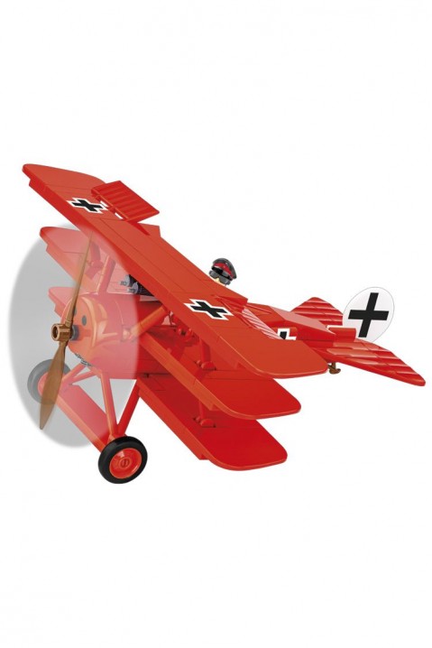 Set de construcție COBI avion Fokker Dr.1 Red Baron - 221 bucățiIVET.RO - Reduceri de până la -80%