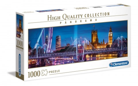 Puzzle panoramic Clementoni 1000 de piese - LondraIVET.RO - Reduceri de până la -80%