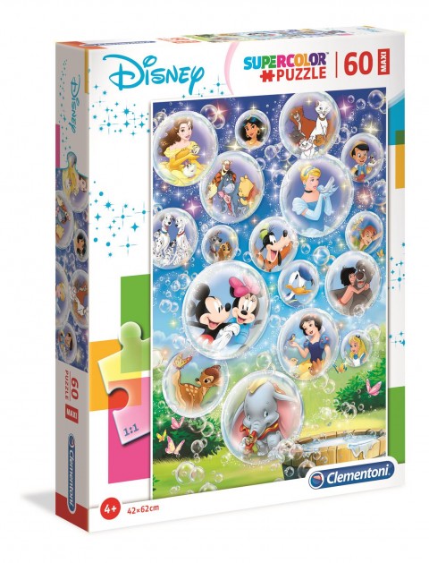Puzzle pentru copii Clementoni cu 60 de piese maxi - Disney ClasicIVET.RO - Reduceri de până la -80%