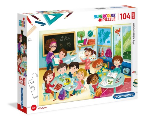 Puzzle pentru copii Clementoni de 104 piese - Clasa meaIVET.RO - Reduceri de până la -80%