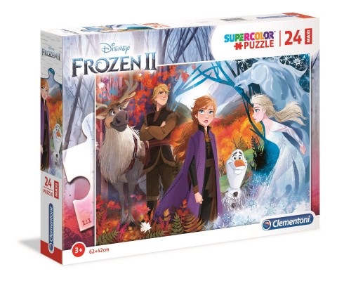 Puzzle pentru copii Clementoni cu 24 de piese maxi - Regatul Înghețat 2 (varianta 2)IVET.RO - Reduceri de până la -80%