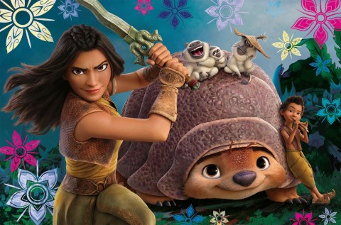 Puzzle pentru copii Clementoni cu 60 de piese maxi - Raya și ultimul dragonIVET.RO - Reduceri de până la -80%