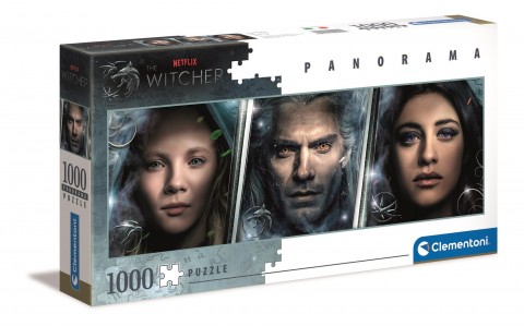 Puzzle panoramic Clementoni 1000 de piese - The WitcherIVET.RO - Reduceri de până la -80%