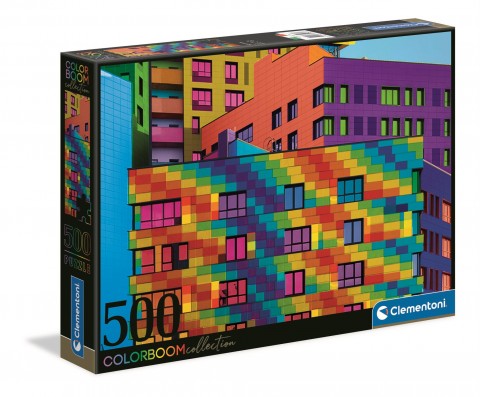 Puzzle Clementoni 500 de piese - PătrateIVET.RO - Reduceri de până la -80%
