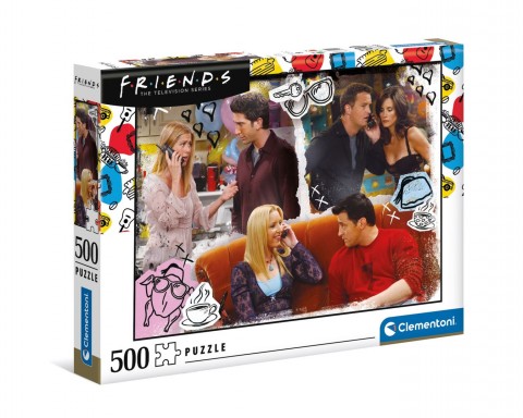 Puzzle Clementoni 500 de piese - PrieteniIVET.RO - Reduceri de până la -80%