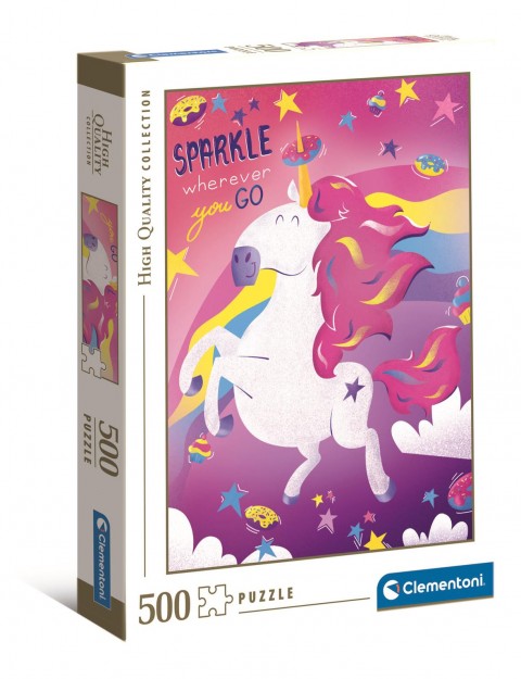 Puzzle pentru copii Clementoni 500 de piese - UnicornIVET.RO - Reduceri de până la -80%