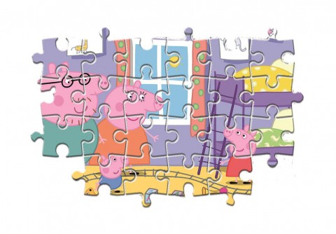 Puzzle pentru copii Clementoni cu 60 de piese maxi - Peppa PigIVET.RO - Reduceri de până la -80%