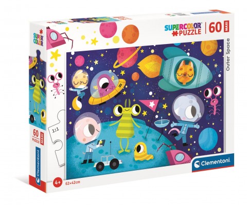 Puzzle pentru copii Clementoni 60 de piese maxi - CosmosIVET.RO - Reduceri de până la -80%