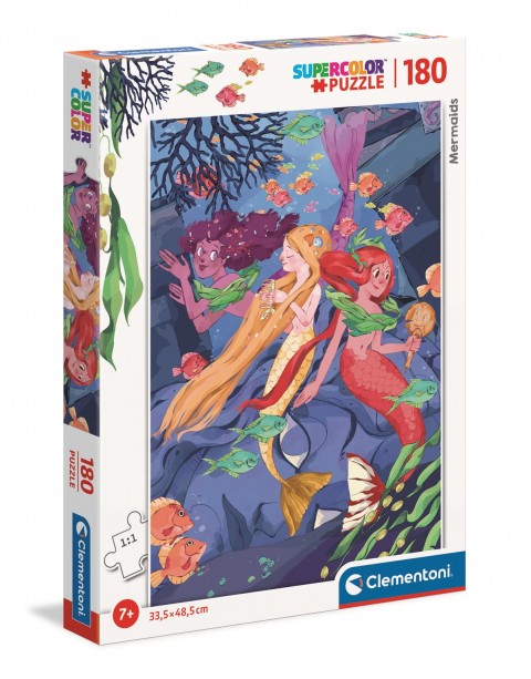 Puzzle pentru copii Clementoni 180 de piese - SireneIVET.RO - Reduceri de până la -80%