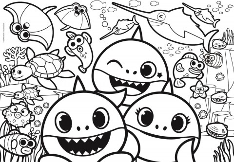 Puzzle educativ Clementoni 60 de piese - Baby SharkIVET.RO - Reduceri de până la -80%