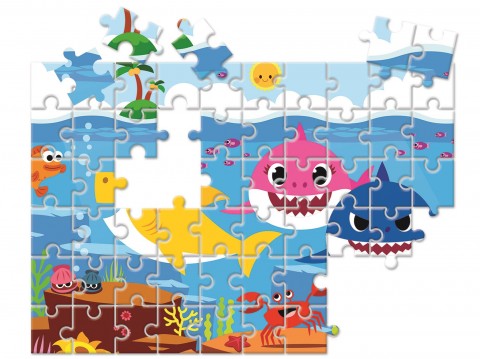Puzzle educativ Clementoni 60 de piese - Baby SharkIVET.RO - Reduceri de până la -80%