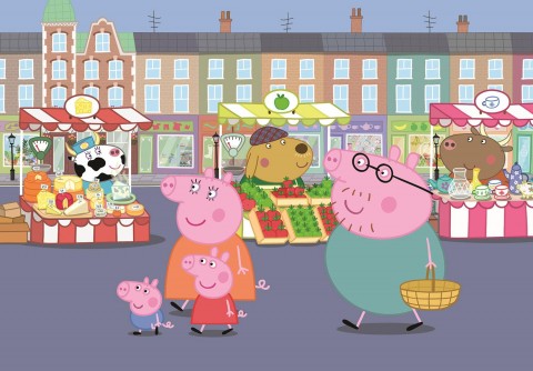 Puzzle pentru copii Clementoni de 3 x 48 piese - Peppa PigIVET.RO - Reduceri de până la -80%