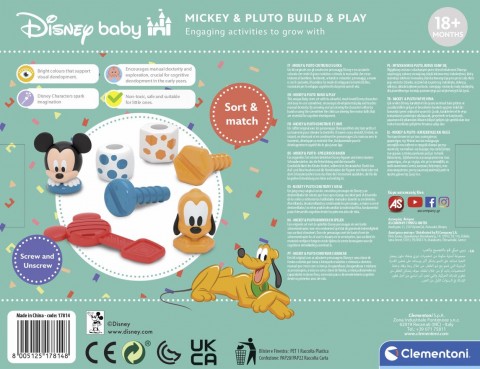 Figurine Minnie și Pluto de asamblat | Baby DisneyIVET.RO - Reduceri de până la -80%