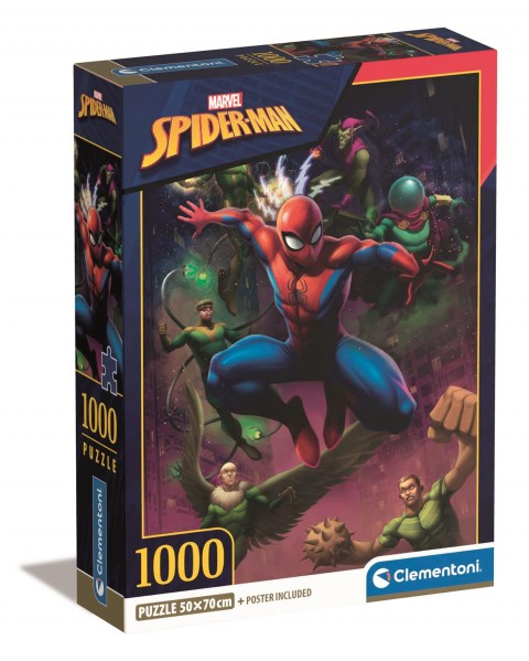 Puzzle Clementoni 1000 de piese - Spider-ManIVET.RO - Reduceri de până la -80%