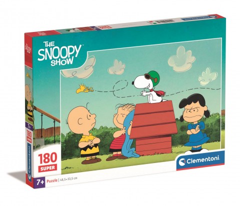 Puzzle pentru copii Clementoni 180 de piese - PeanutsIVET.RO - Reduceri de până la -80%