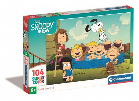 Puzzle pentru copii Clementoni de 104 piese - PeanutsIVET.RO - Reduceri de până la -80%
