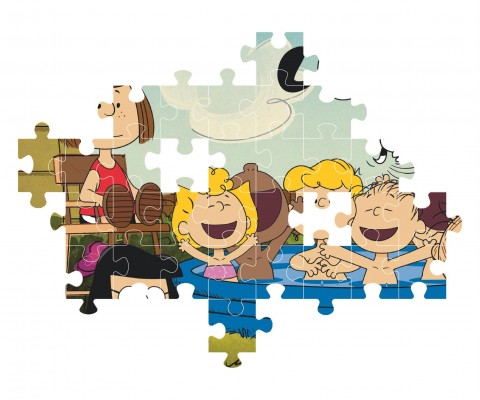 Puzzle pentru copii Clementoni de 104 piese - PeanutsIVET.RO - Reduceri de până la -80%