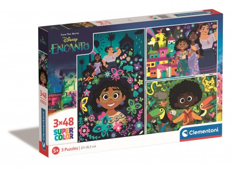 Puzzle pentru copii Clementoni de 3 x 48 piese - EncantoIVET.RO - Reduceri de până la -80%