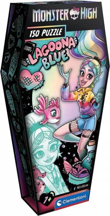 Puzzle pentru copii Clementoni 150 de piese - Monster High, Lagoona BlueIVET.RO - Reduceri de până la -80%