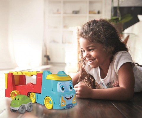 Jucărie pentru bebeluși - Transportor auto cu mașină | Baby ClementoniIVET.RO - Reduceri de până la -80%
