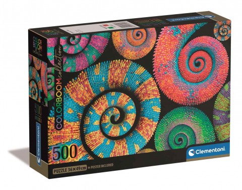 Puzzle Clementoni 500 de piese - SpiralăIVET.RO - Reduceri de până la -80%