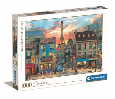 Puzzle Clementoni 1000 de piese - Străzile din ParisIVET.RO - Reduceri de până la -80%