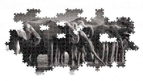 Puzzle panoramic Clementoni 1000 de piese - Turma de giganțiIVET.RO - Reduceri de până la -80%