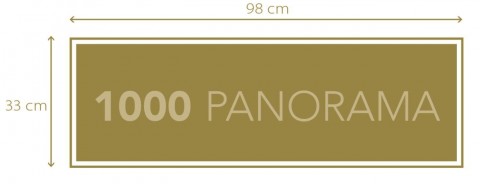 Puzzle panoramic Clementoni 1000 de piese - Turma de giganțiIVET.RO - Reduceri de până la -80%