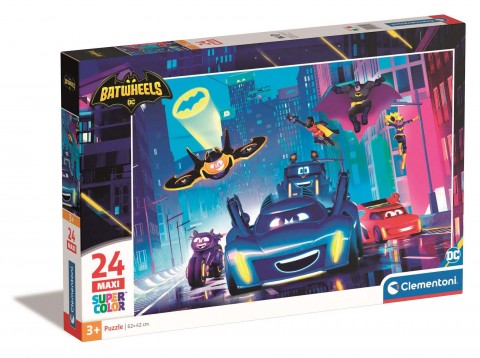 Puzzle pentru copii Clementoni cu 24 de piese maxi - BatwheelsIVET.RO - Reduceri de până la -80%