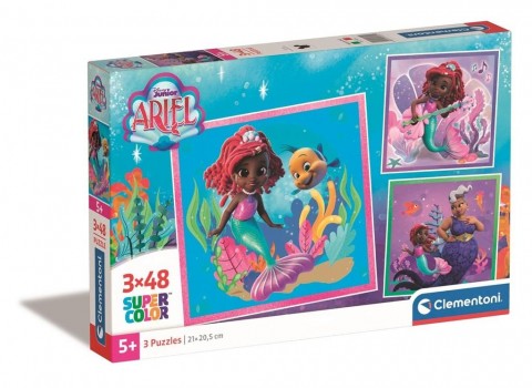 Puzzle pentru copii Clementoni de 3 x 48 piese - ArielIVET.RO - Reduceri de până la -80%