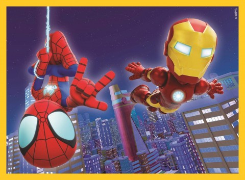 Puzzle pentru copii Clementoni cu 12 piese - Spidey și prietenii săi uimitoriIVET.RO - Reduceri de până la -80%
