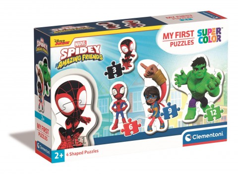 Puzzle pentru bebeluși Clementoni 4 în 1 - Spidey și prietenii săi uimitoriIVET.RO - Reduceri de până la -80%