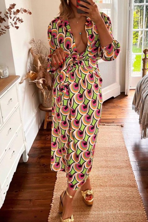Rochie TUNITA GREEN, Culoare: multicolor, IVET.RO - Reduceri de până la -80%