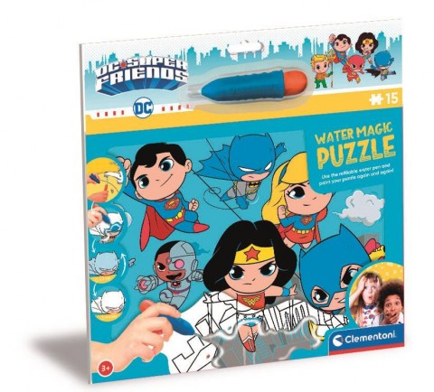 Puzzle de colorat Clementoni cu 15 piese - Super PrieteniIVET.RO - Reduceri de până la -80%