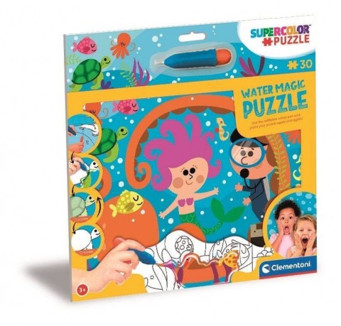 Puzzle de colorat Clementoni 30 de piese - Lumea subacvaticăIVET.RO - Reduceri de până la -80%