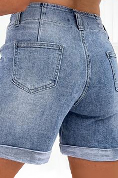 Pantaloni scurți ZERMONGA, Culoare: albastru, IVET.RO - Reduceri de până la -80%