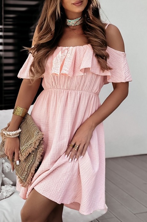 Rochie ROZILVA, Culoare: roz, IVET.RO - Reduceri de până la -80%