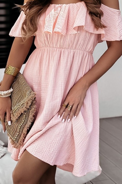 Rochie ROZILVA, Culoare: roz, IVET.RO - Reduceri de până la -80%