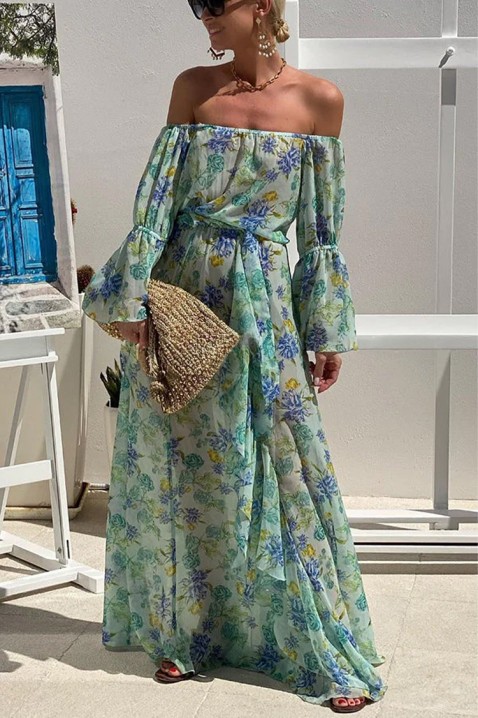 Rochie CHILVIRZA, Culoare: verde, IVET.RO - Reduceri de până la -80%